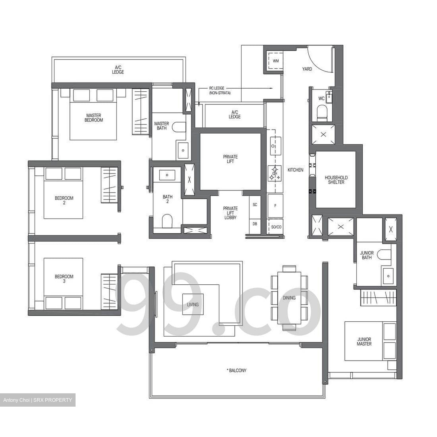Midtown Modern (D7), Apartment #623636091
